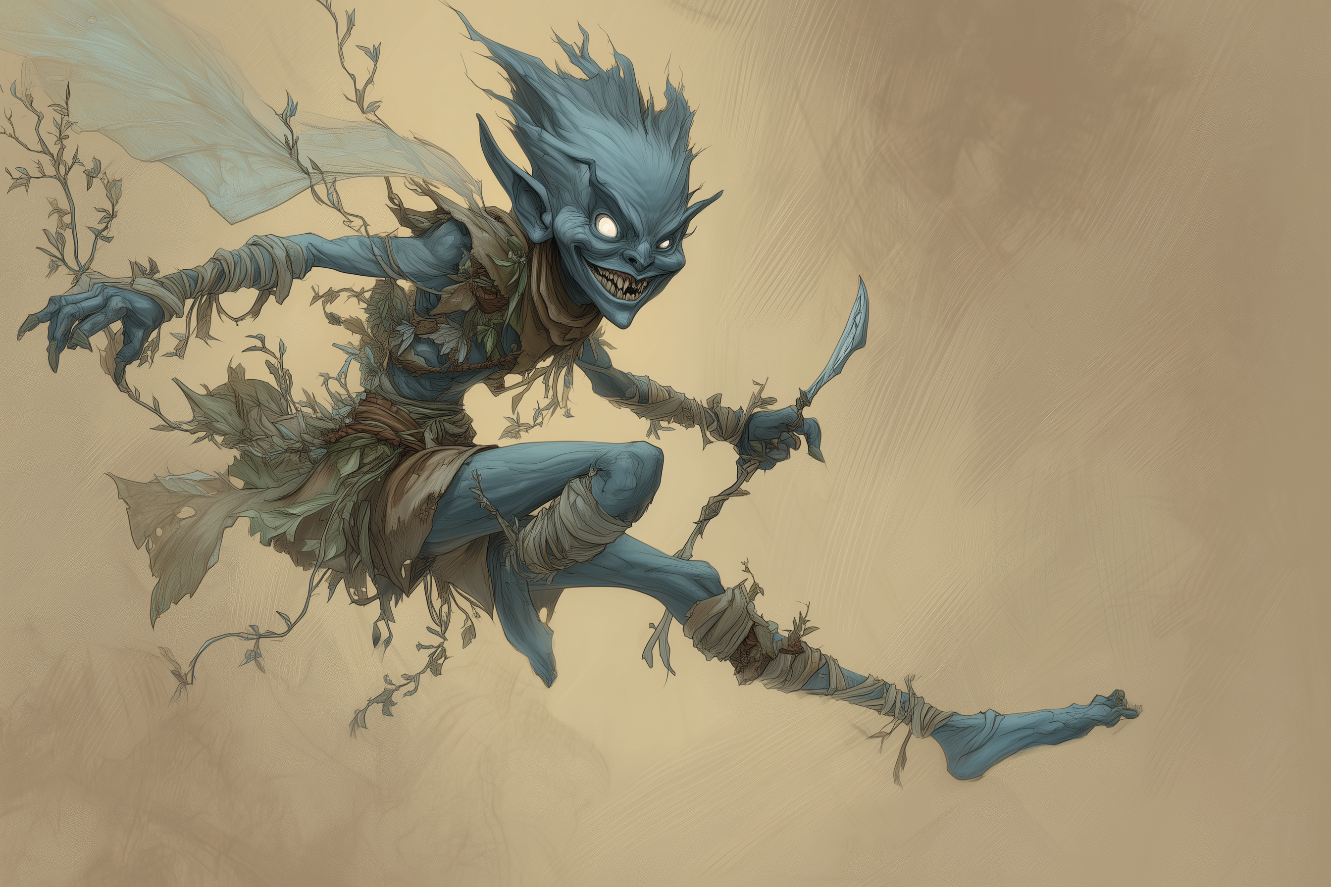 Quickling, the Razor-Wind of the Feywild