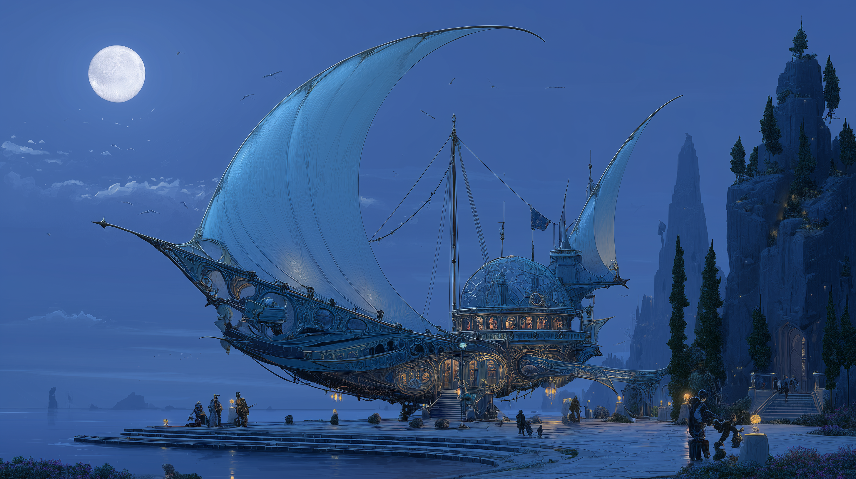 The Urania Magnus (Spelljammer Ship)