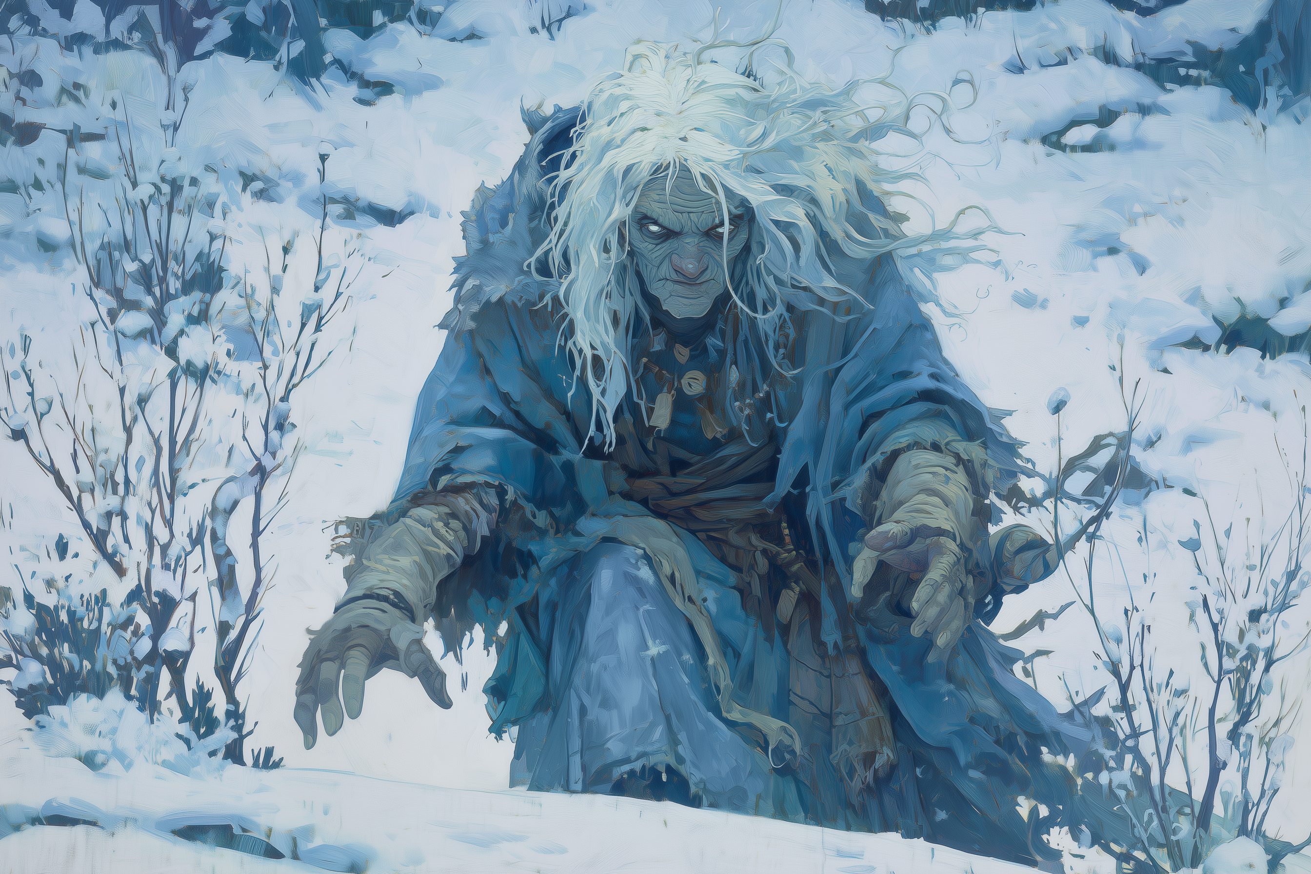 Winter Hag, the Crone of Endless Frost