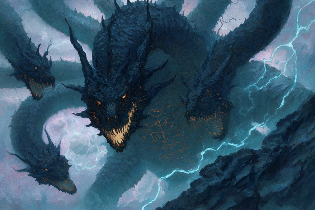 Balaur, the Wyrm of Six Dooms