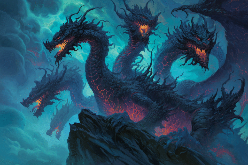 Balaur, the Wyrm of Six Dooms