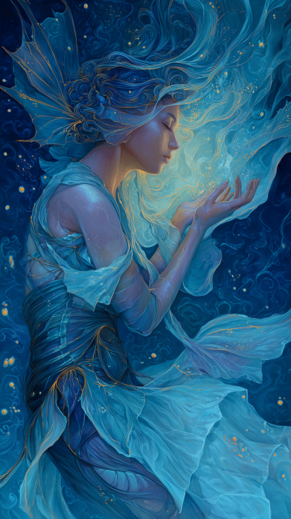 “Nixie, Mistress of the Luminous Depths.”