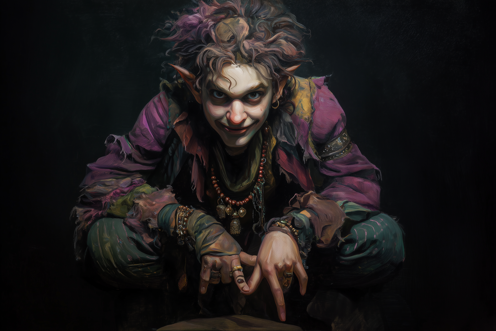 Amadan: The Laughing Trickster of Fey Shadows