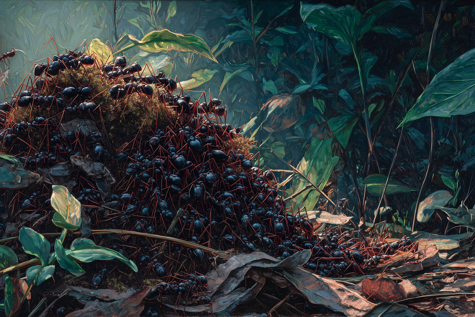 Bullet Ant Swarm: The Agonizing Jungle Terror