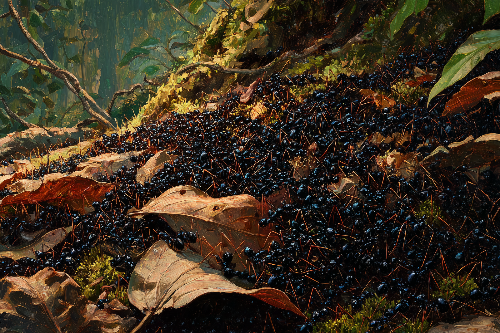 Bullet Ant Swarm: The Agonizing Jungle Terror