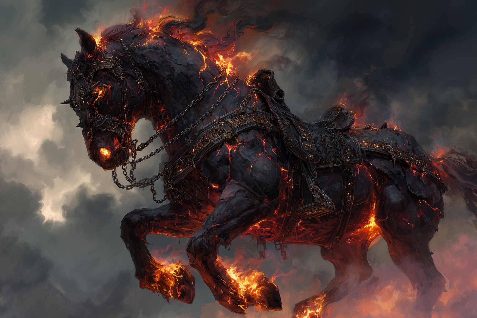Nightmare, Cauchemar, Hell-Steed of Shattered Realms
