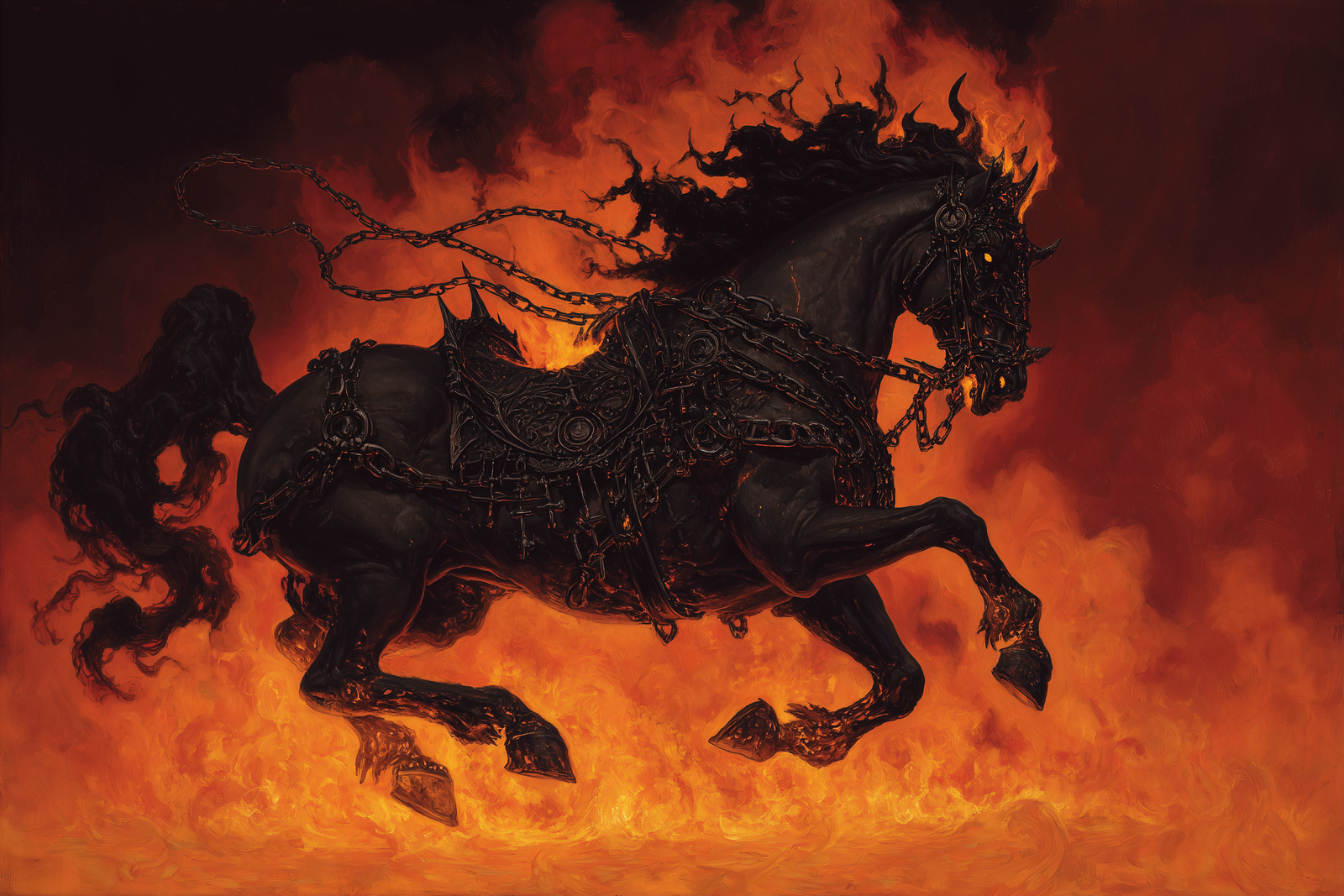 Nightmare, Cauchemar, Hell-Steed of Shattered Realms