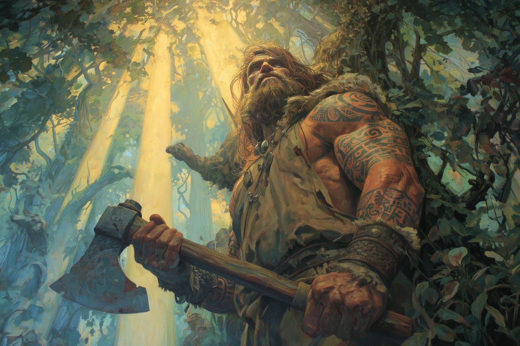 Esus, The Sacred Axe of Life and Death: Guardian of Nature’s Eternal Balance