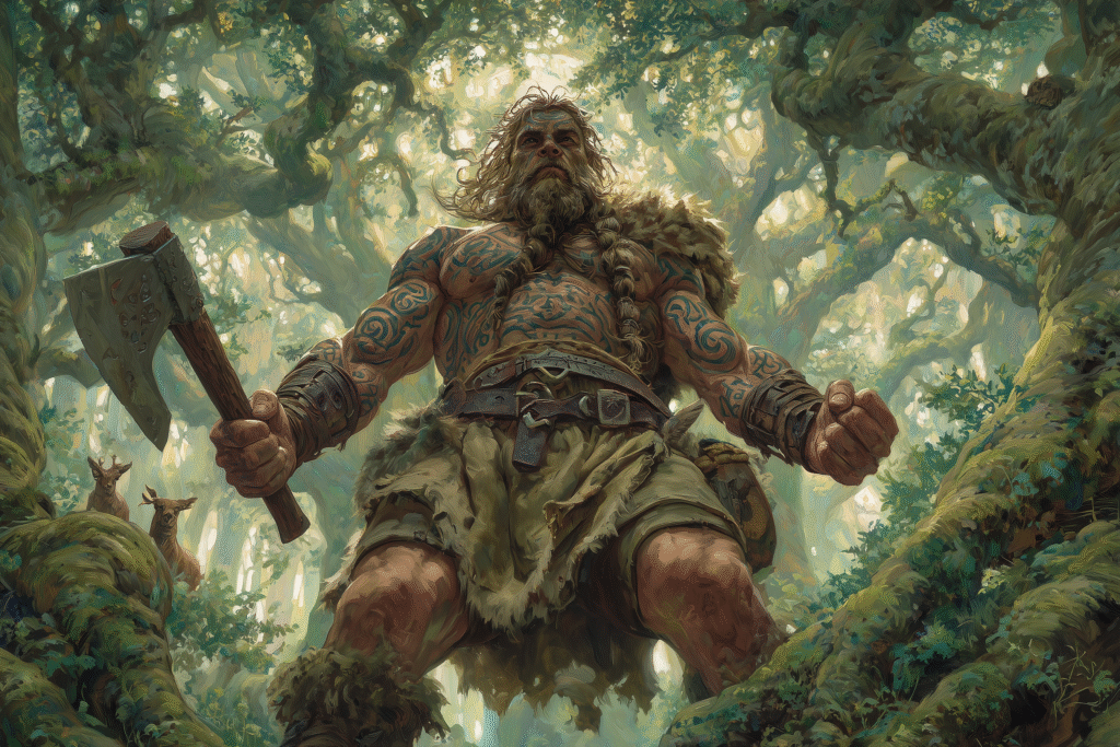 Esus, The Sacred Axe of Life and Death: Guardian of Nature’s Eternal Balance