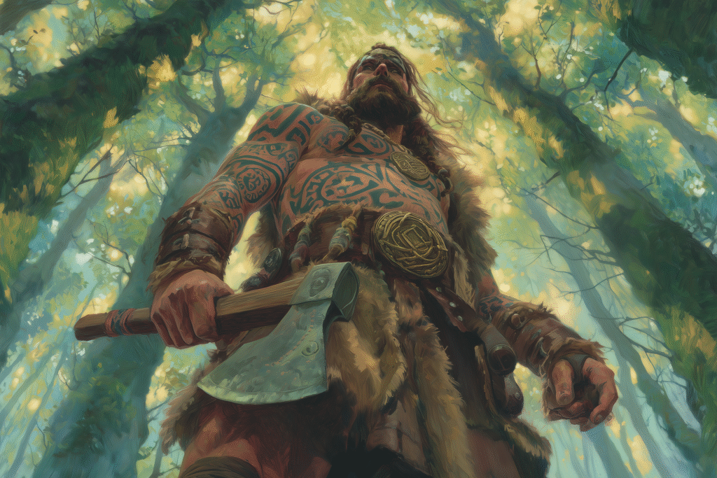 Esus, The Sacred Axe of Life and Death: Guardian of Nature’s Eternal Balance