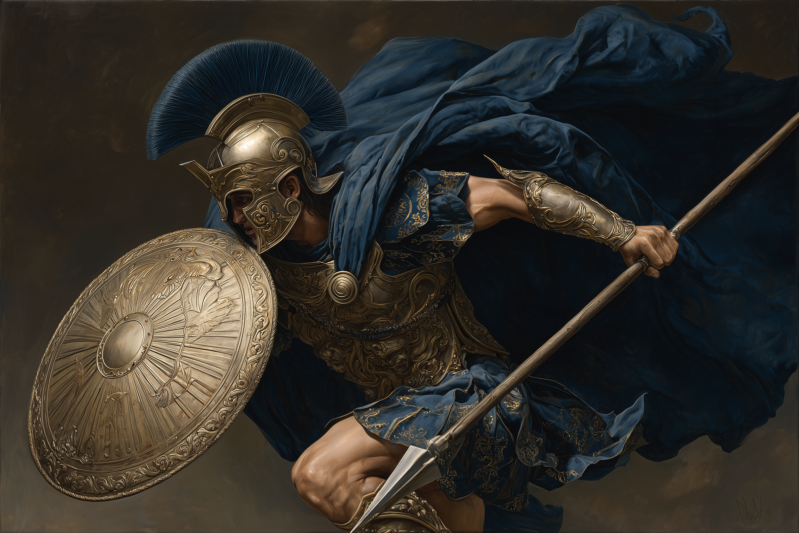 Glaucus, Heroic Lycian Champion of the Trojan War