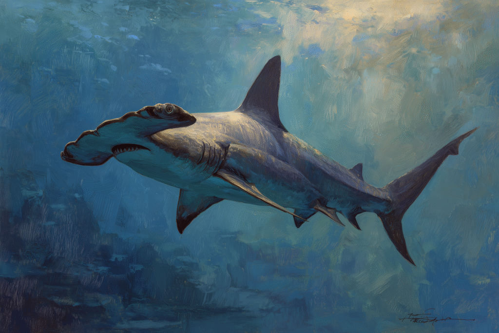 Hammerhead Shark, "The Cephalofoil Reaper"
