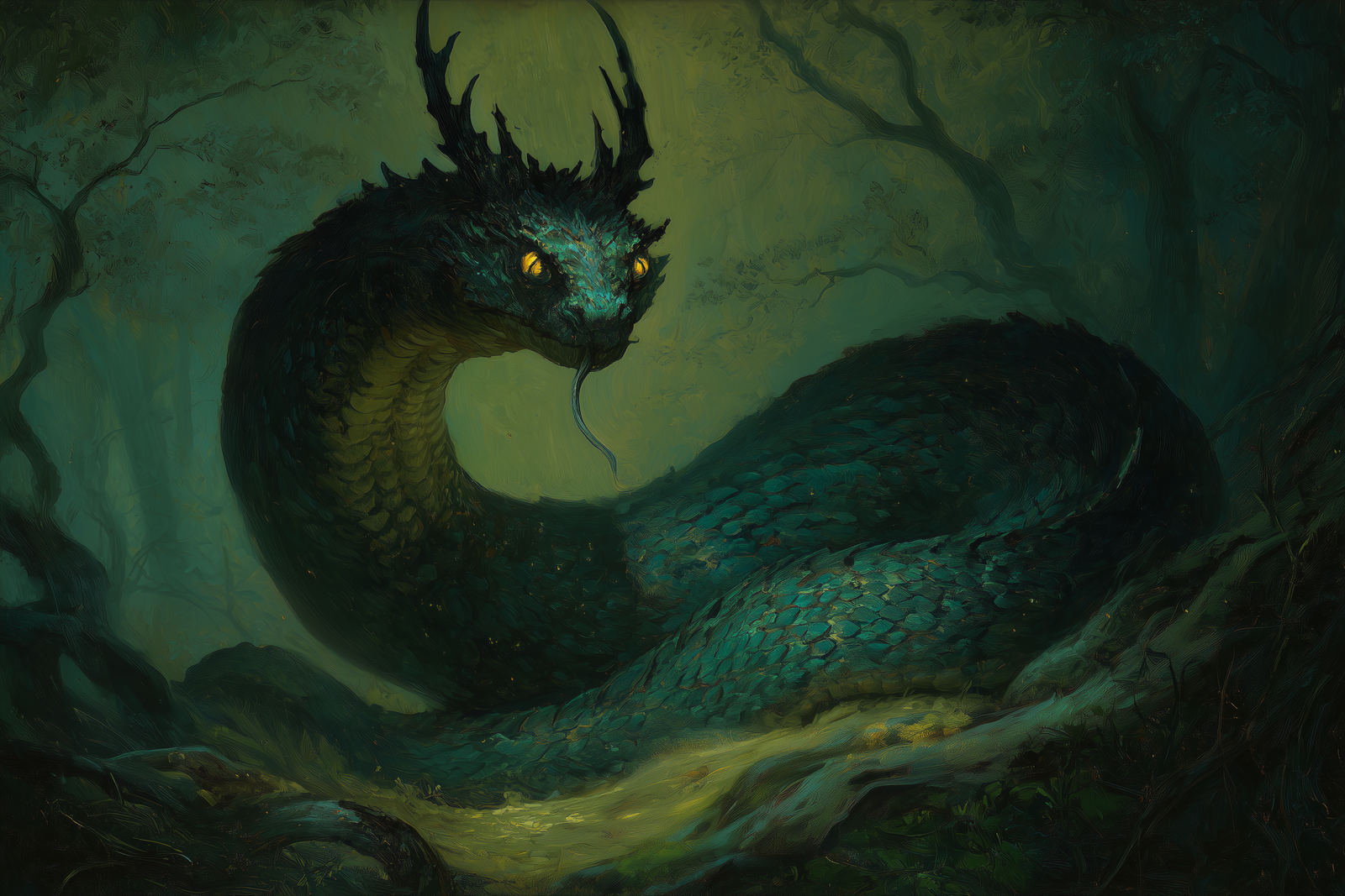 Regulus, the Crowned Serpent King