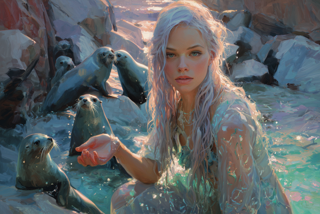 “Selkie: The Enchanting Shape-Shifter of Sea and Shore”