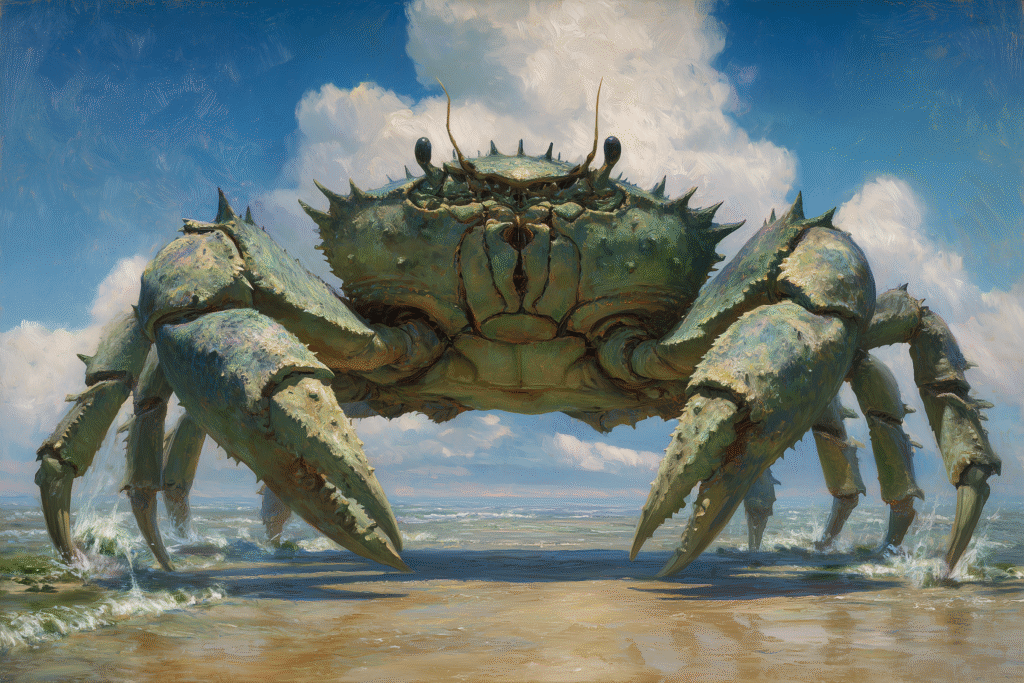 Shark-Eating Crab – Titanic Apex Predator of the Deep