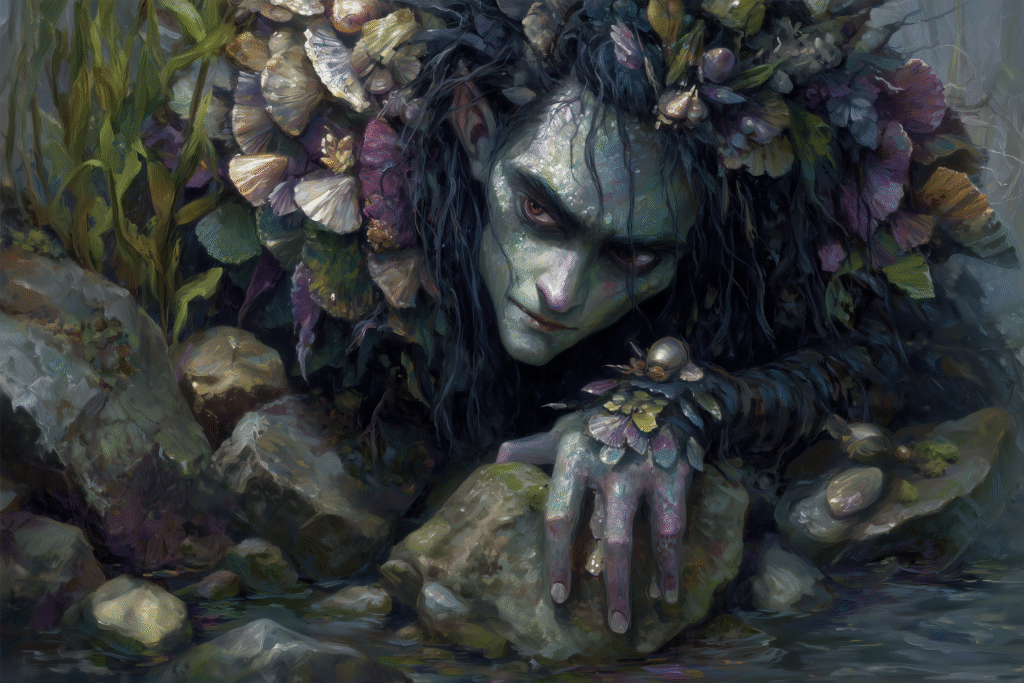 Shellycoat: The Mischievous Fey Trickster of Marshes and Rivers