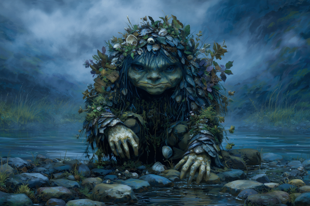 Shellycoat: The Mischievous Fey Trickster of Marshes and Rivers