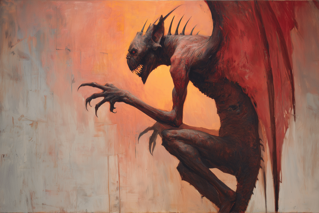 Spined Devil, (Spinagon): Infernal Harrier of the Nine Hells