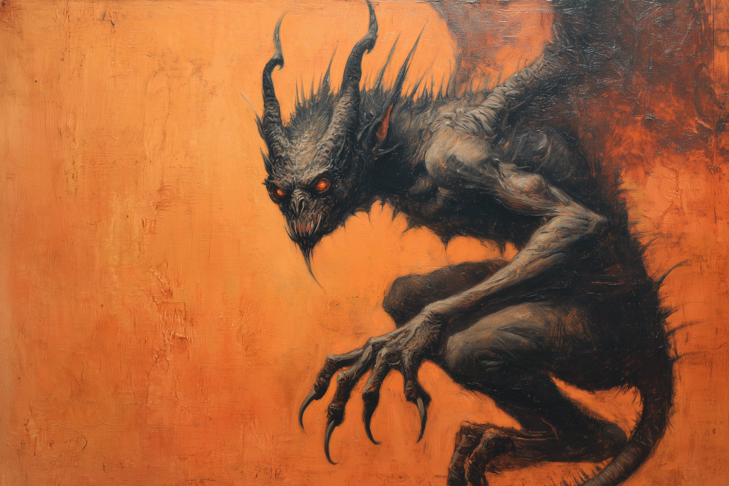Spined Devil, (Spinagon): Infernal Harrier of the Nine Hells