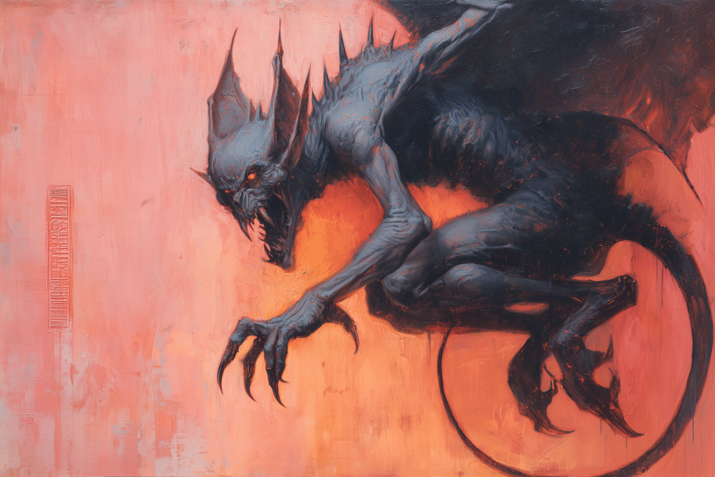 Spined Devil, (Spinagon): Infernal Harrier of the Nine Hells
