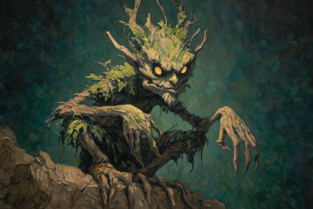 Spriggan: The Twisted Fey Guardian of Shadowed Treasures