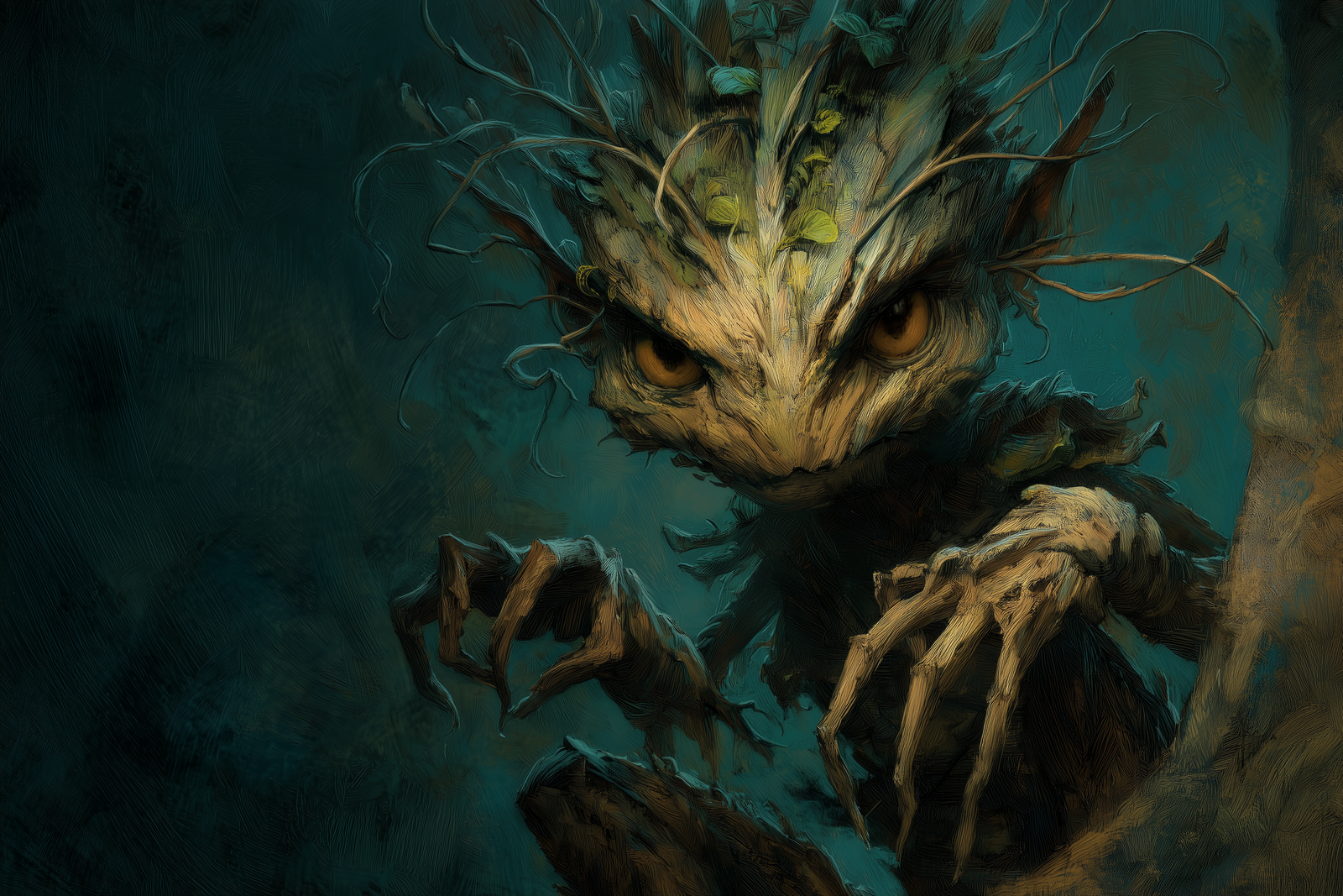 Spriggan: The Twisted Fey Guardian of Shadowed Treasures