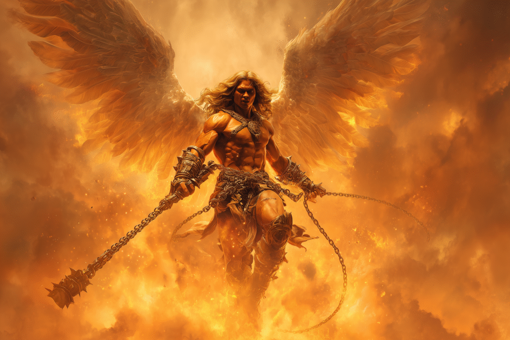 “Af, the Scourge of Conviction — Angel of Righteous Anger”
