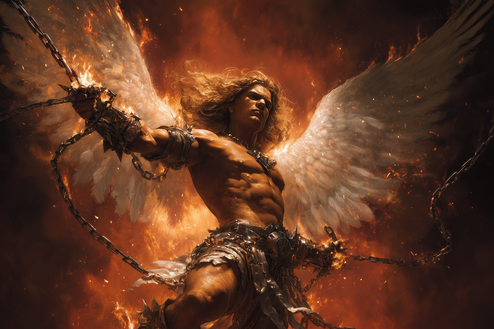 “Af, the Scourge of Conviction — Angel of Righteous Anger”