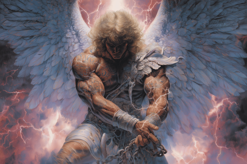 “Af, the Scourge of Conviction — Angel of Righteous Anger”