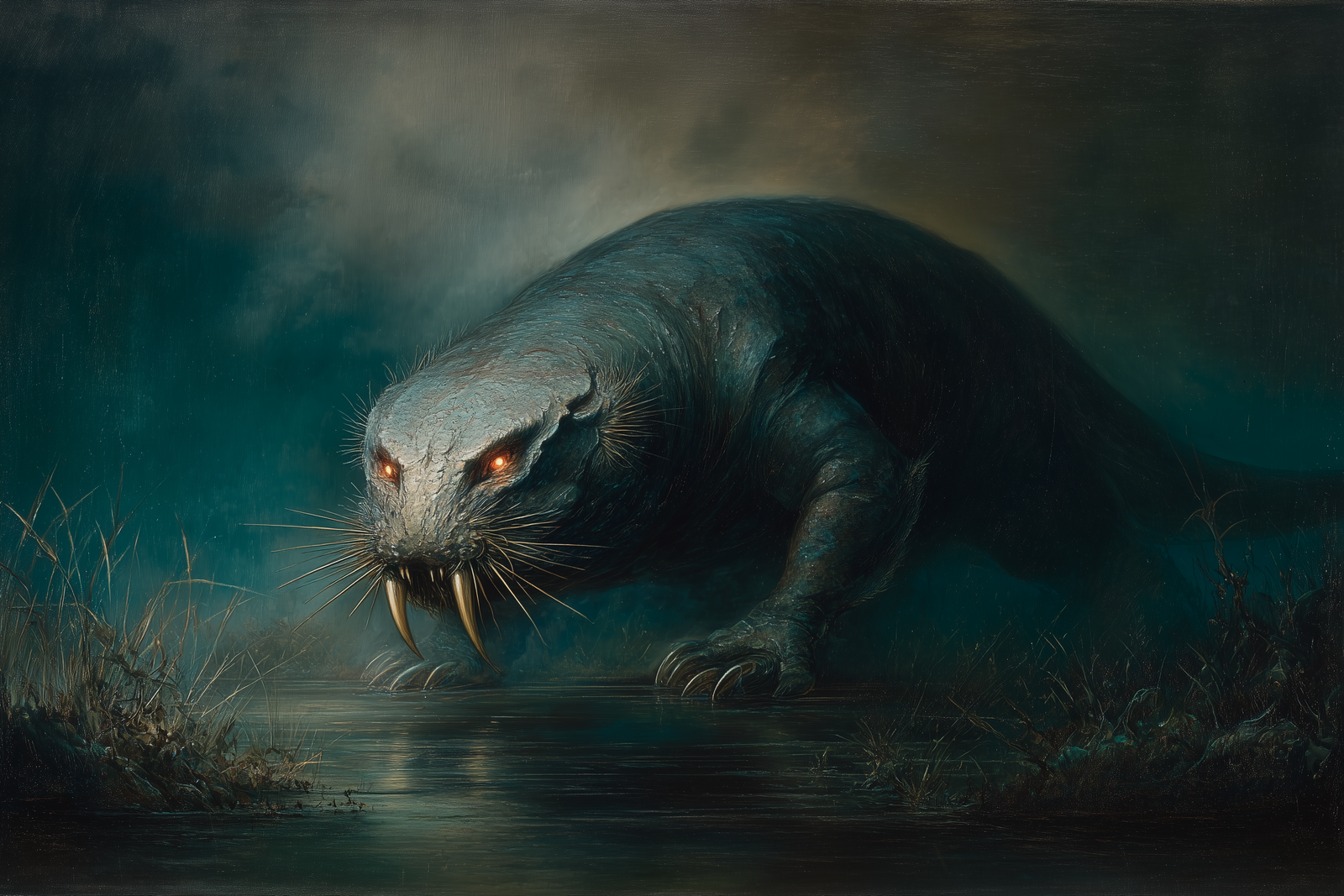 Bunyip: The Haunting Guardian of Australia’s Shadowed Wetlands