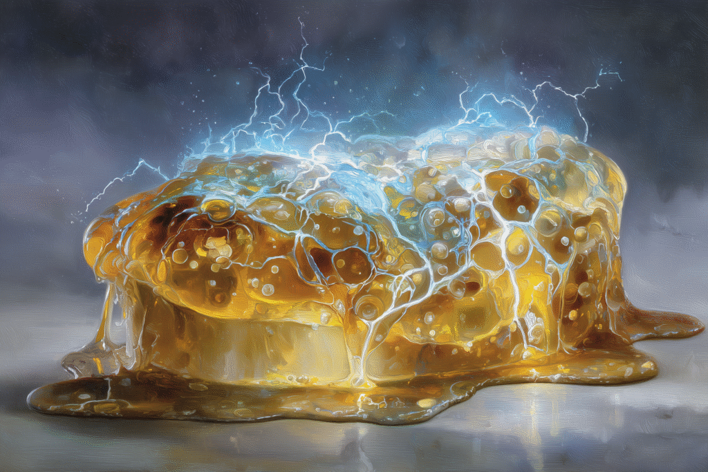 Capacitor Ooze: The Crackling Menace of Forgotten Ruins