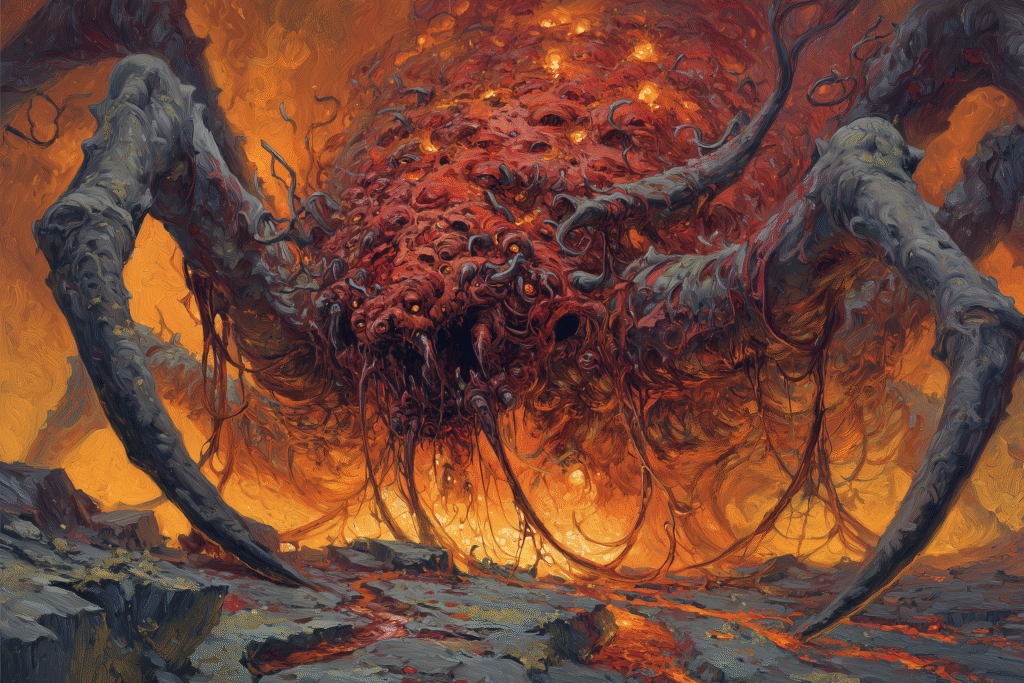 Qlippoth Lord, Chavazvug, the Crawling Inferno