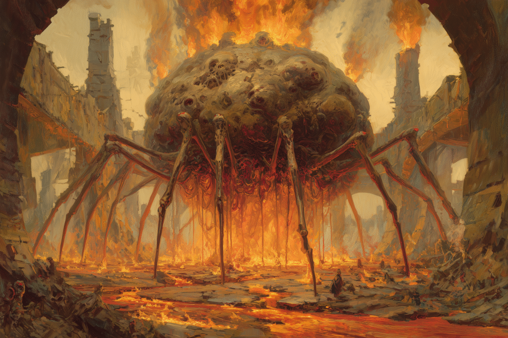 Qlippoth Lord, Chavazvug, the Crawling Inferno