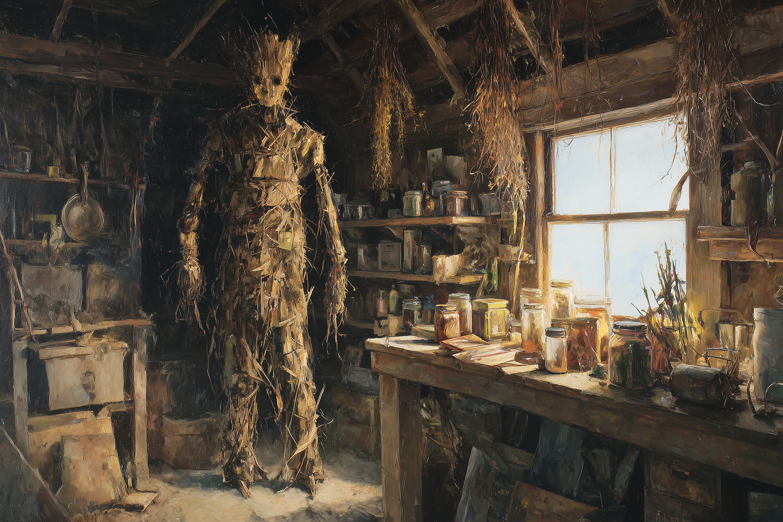 Druther: The Witch-Born Wooden Sentinel of Haunted Woods