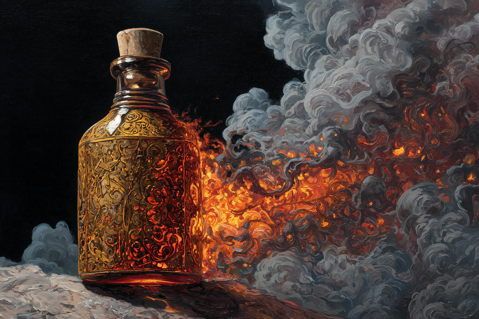 Efreeti Bottle: The Brass Flask of Fiery Genies and Wishbound Peril