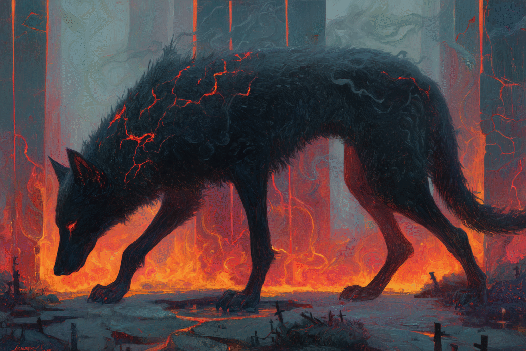Hound of Hecate: Shadowbound Sentinel of Crossroads and the Spirit Realm
