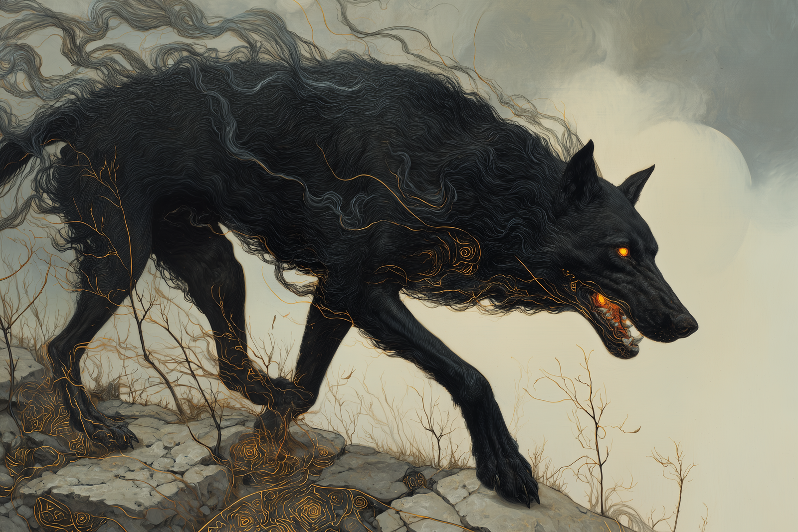 Hound of Hecate: Shadowbound Sentinel of Crossroads and the Spirit Realm