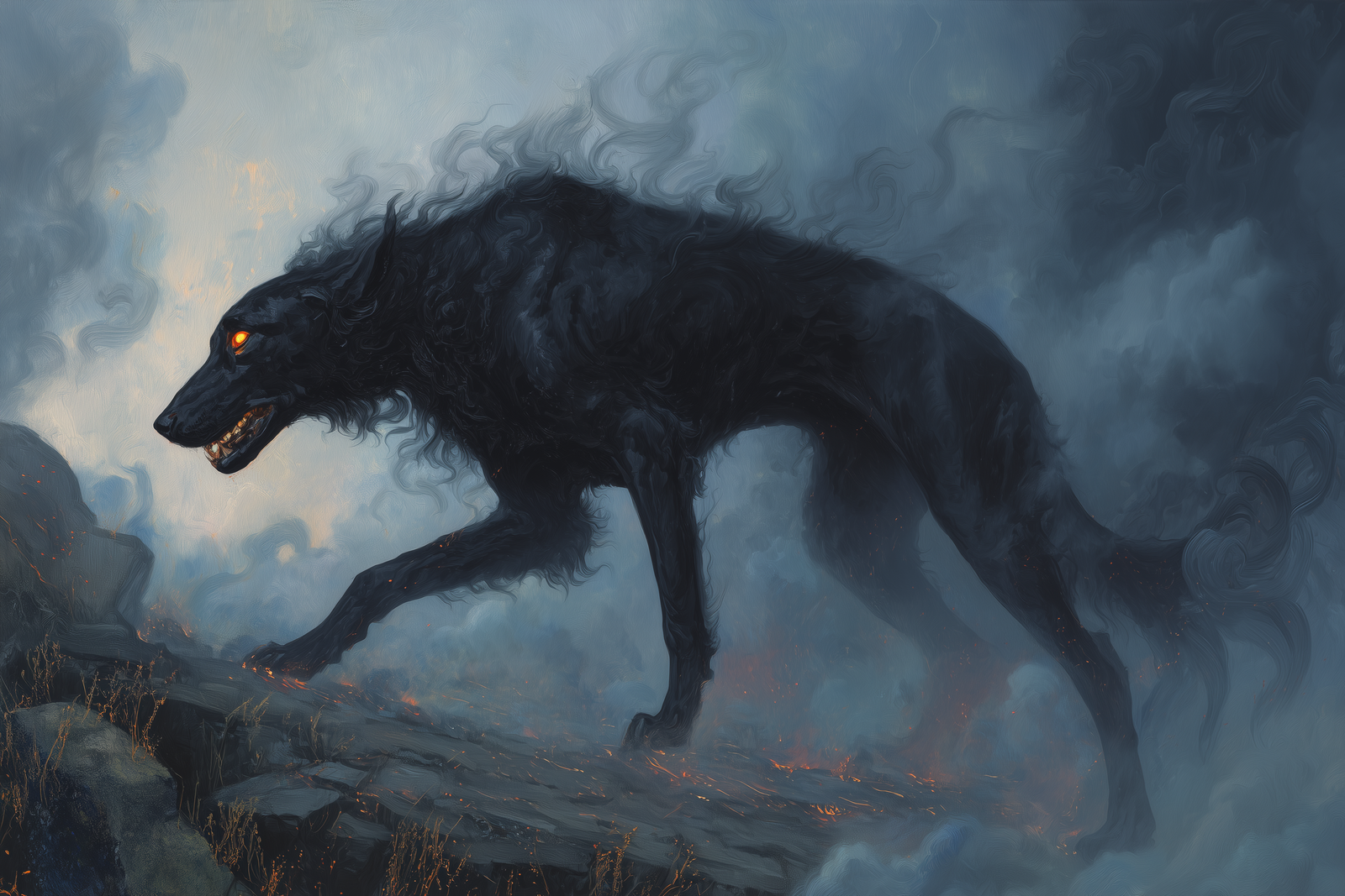 Hound of Hecate: Shadowbound Sentinel of Crossroads and the Spirit Realm