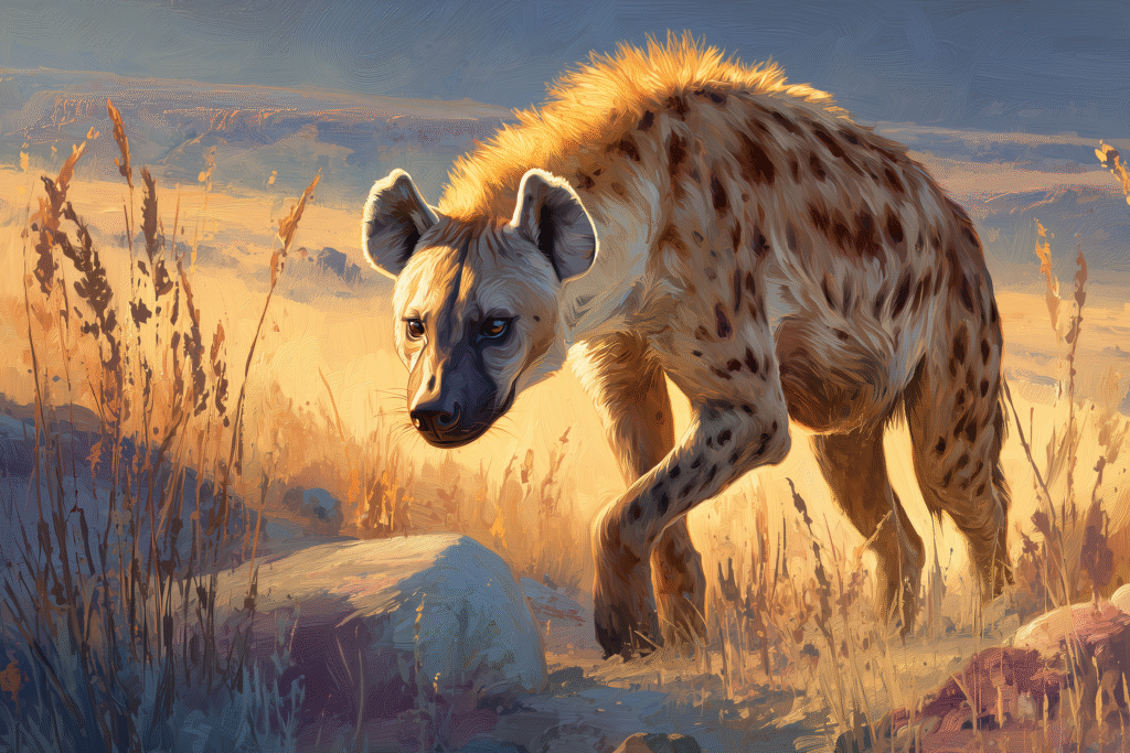 Savage Laughter: The Relentless Hyena Predator