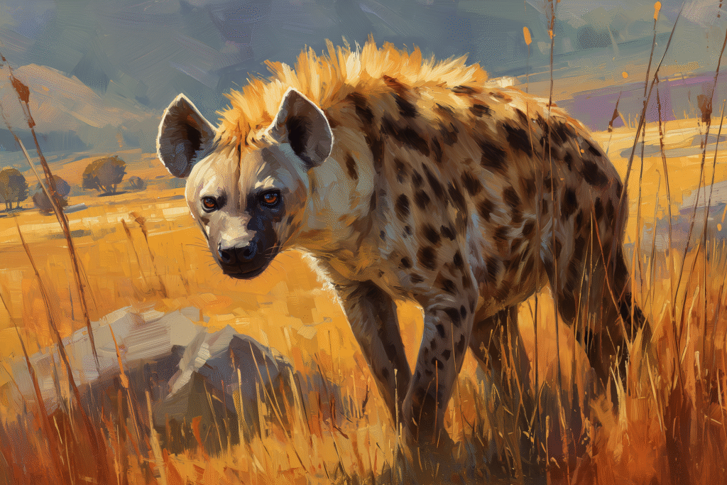 Savage Laughter: The Relentless Hyena Predator