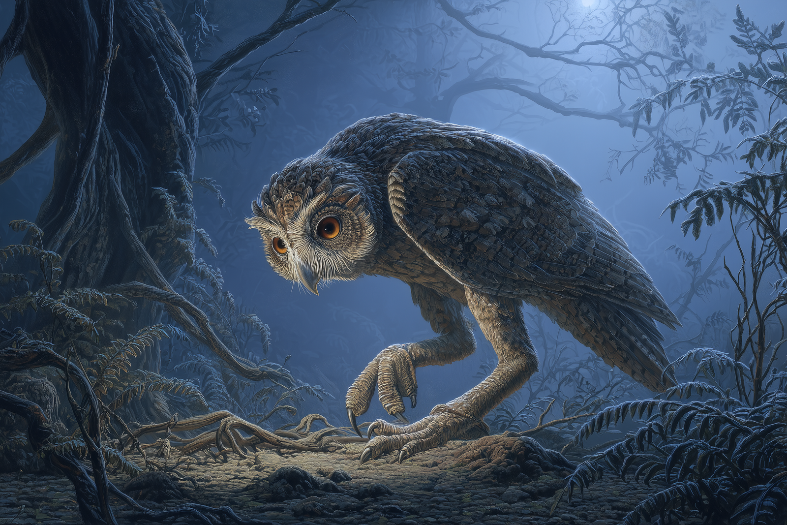 Ornimegalonyx: The Phantom Talons of the Night