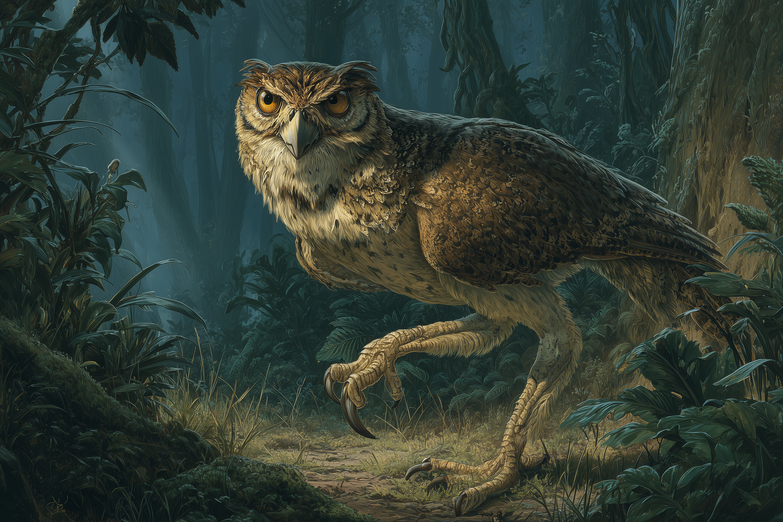 Ornimegalonyx: The Phantom Talons of the Night