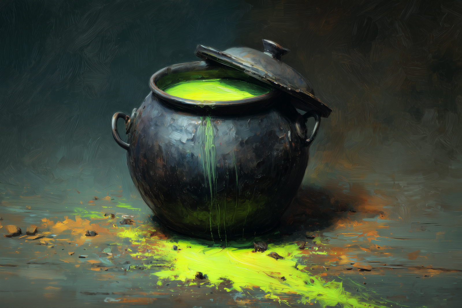Slime Pot: The Corrupting Cauldron of Living Rot