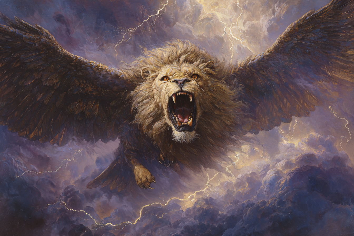 Anzu storm creature of Mesopotamian myth
