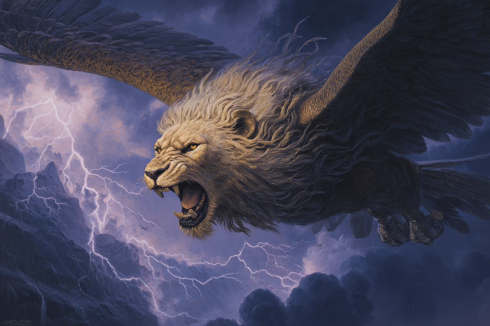 Anzu: The Storm-Lion of the Skies – Divine Tempest and Legendary Predator