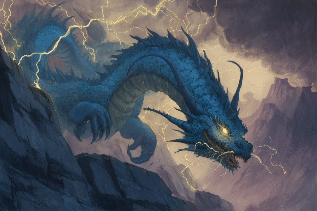 Behir: The Lightning Serpent of the Storm Peaks