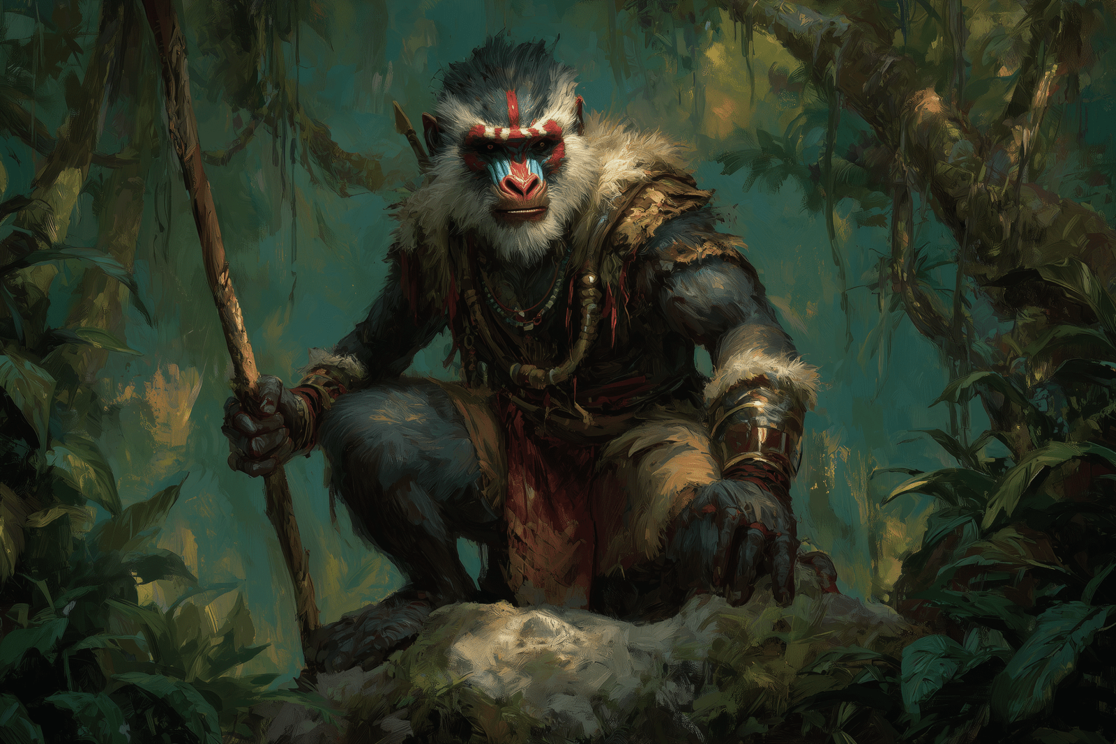 Meet the Charau-ka: Ferocious Simian Warriors of the Deep Jungles