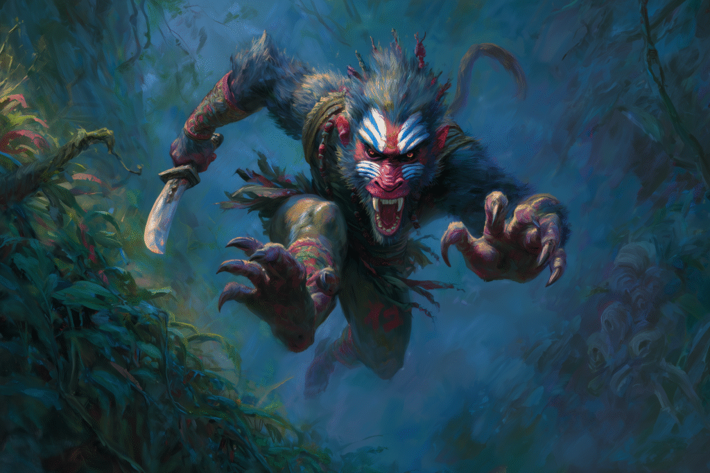 Meet the Charau-ka: Ferocious Simian Warriors of the Deep Jungles