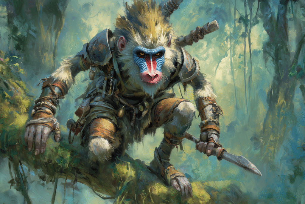 Meet the Charau-ka: Ferocious Simian Warriors of the Deep Jungles
