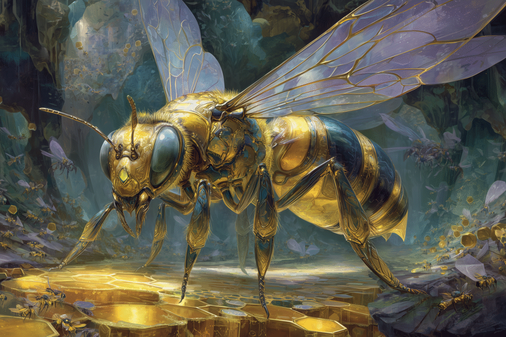 Giant Bee Queen — The Venomous Matriarch of the Hive